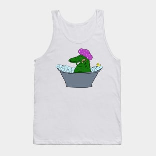 Scrubba Dub Dub -An Alligator in the Tub Tank Top